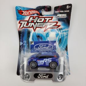 NEW Hot Wheels Hot Tunerz 2002 Ford Focus Blue NIB